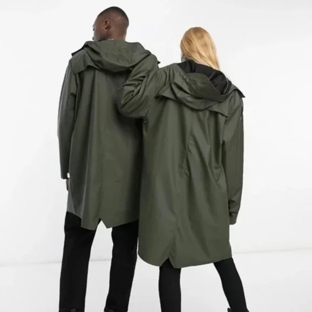 New Rains 12020 Unisex Waterproof Long Jacket size M